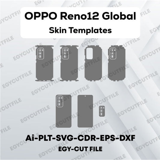 OPPO Reno12 Global Vector Skin Cut Files