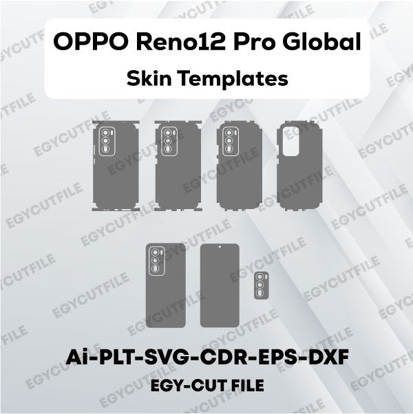 OPPO Reno12 Pro Global Vector Skin Cut Files