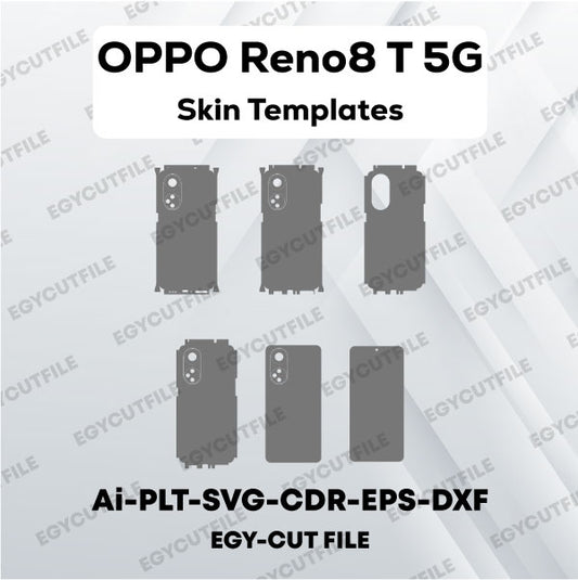 OPPO Reno8 T 5G Vector Skin Cut Files