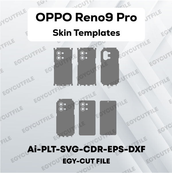 OPPO Reno9 Pro Vector Skin Cut Files