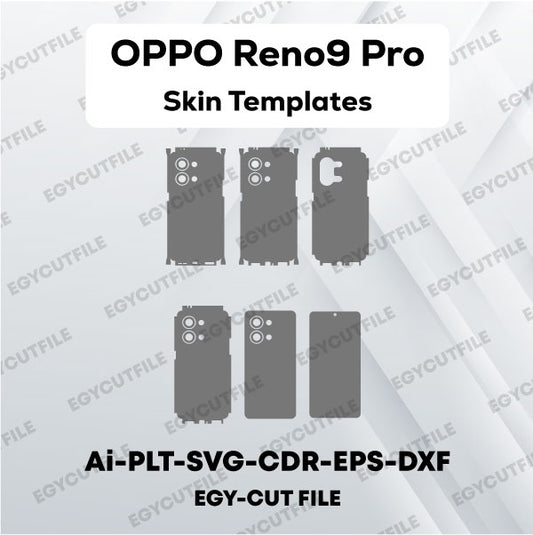OPPO Reno9 Pro Vector Skin Cut Files