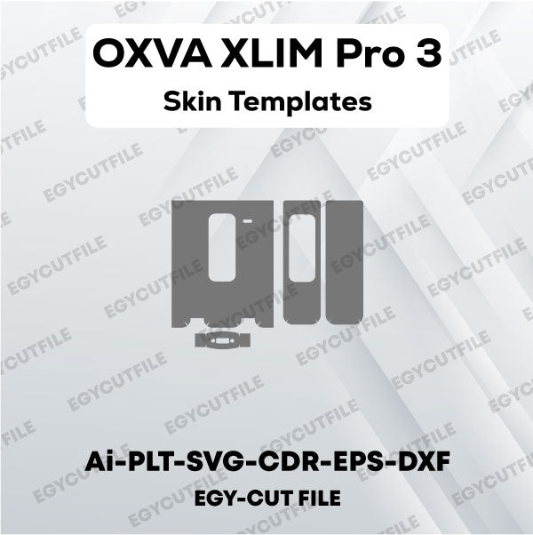 OXVA XLIM Pro 3 Vector Skin Cut Files