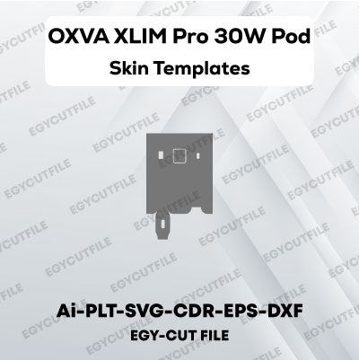 OXVA XLIM Pro 30W Pod System Vector Skin Cut Files