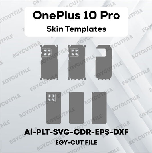 OnePlus 10 Pro Vector Skin Cut Files