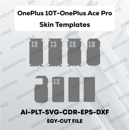 OnePlus 10T-OnePlus Ace Pro Vector Skin Cut Files