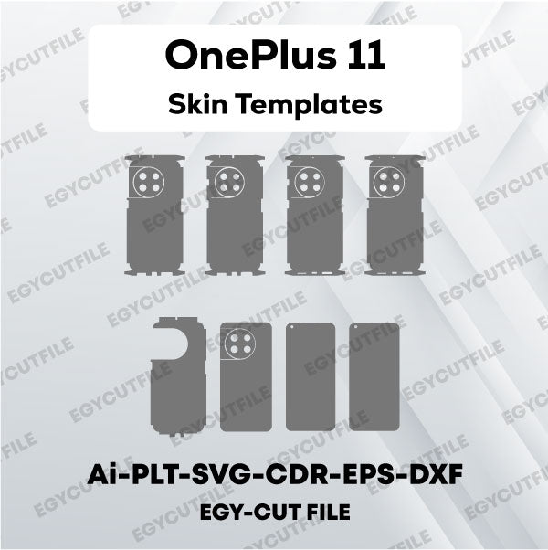 OnePlus 11 Vector Skin Cut Files