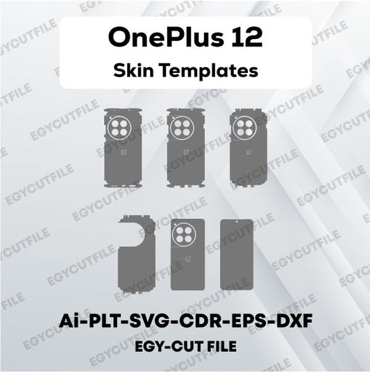 OnePlus 12 Vector Skin Cut Files