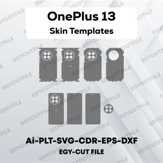 OnePlus 13 Vector Skin Cut Files