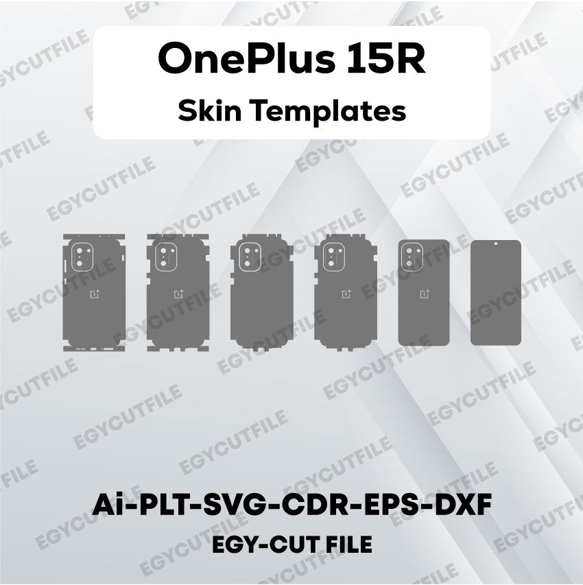 OnePlus 15r Vector Skin Cut Files
