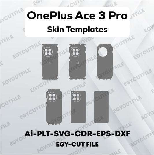 OnePlus Ace 3 Pro Vector Skin Cut Files