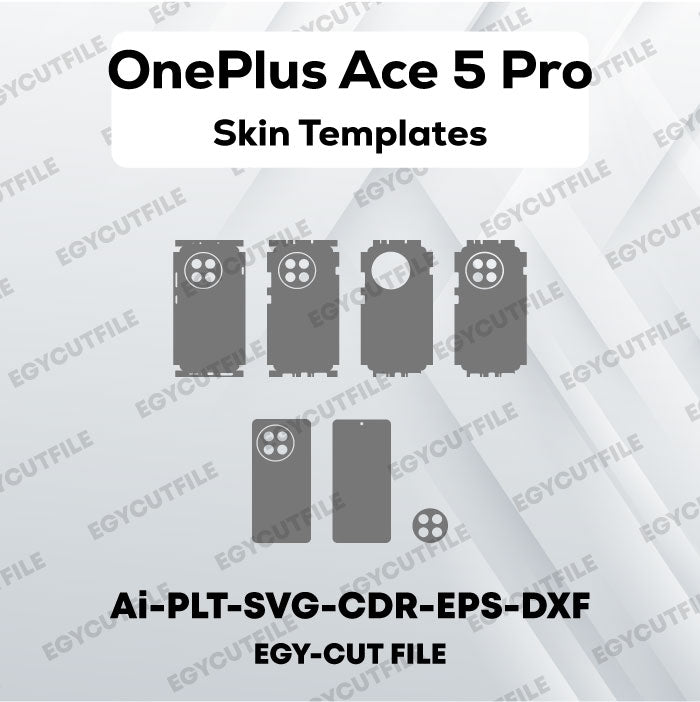 OnePlus Ace 5 Pro Vector Skin Cut Files