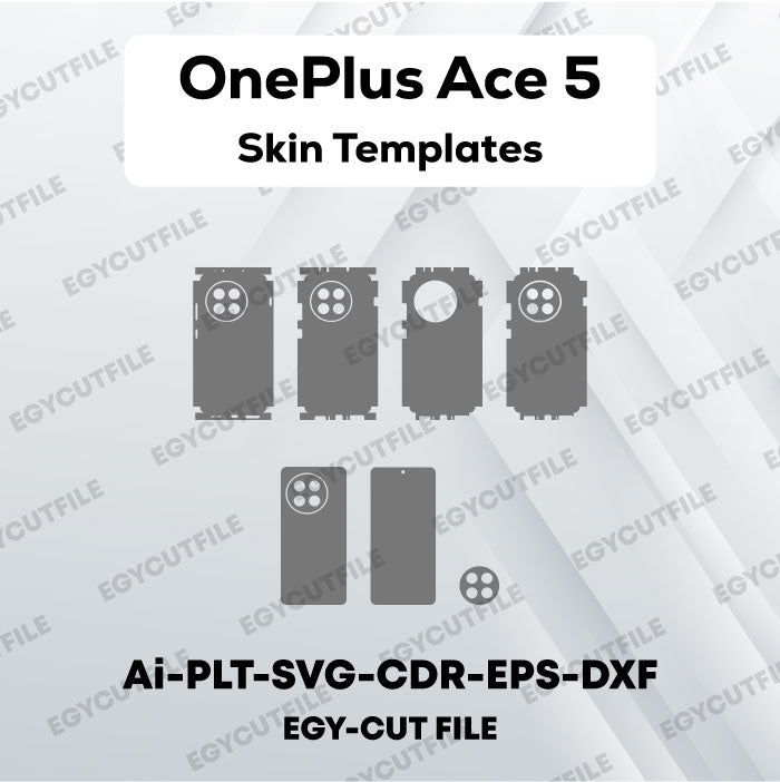 OnePlus Ace 5  Vector Skin Cut Files