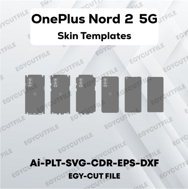 OnePlus Nord 2 5G Vector Skin Cut Files