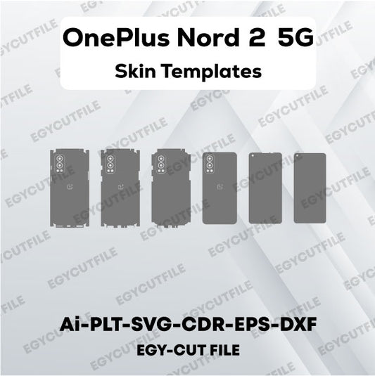 OnePlus Nord 2 5G Vector Skin Cut Files