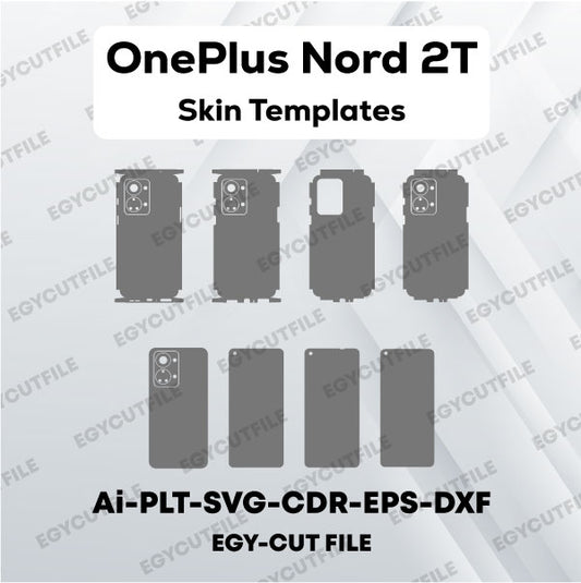 OnePlus Nord 2T Vector Skin Cut Files