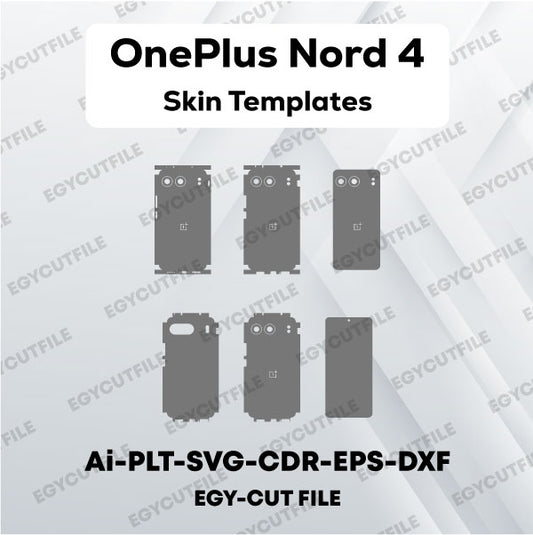 OnePlus Nord 4 Vector Skin Cut Files