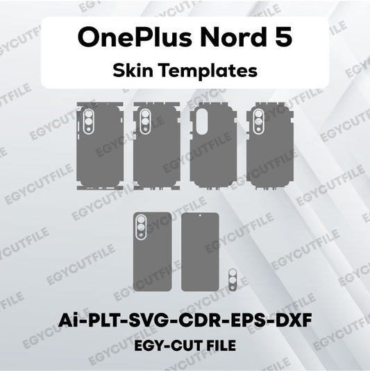 OnePlus Nord 5 Vector Skin Cut Files