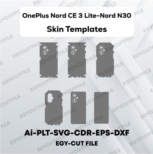 OnePlus Nord CE 3 Lite-OnePlus Nord N30 Vector Skin Cut Files