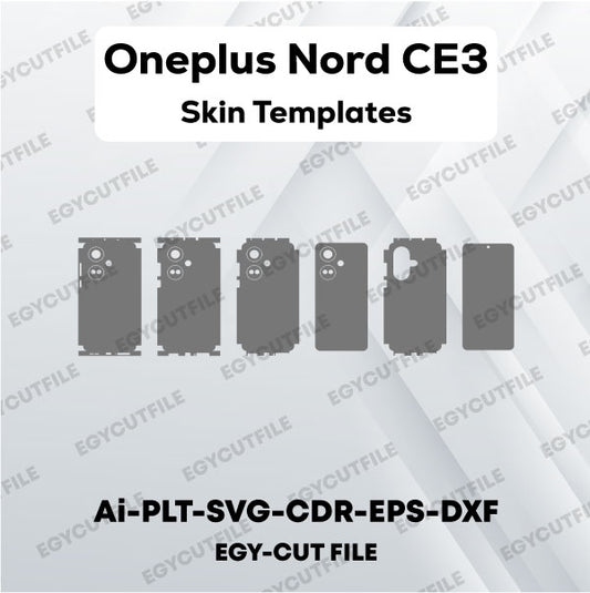 OnePlus Nord CE 3 Vector Skin Cut Files