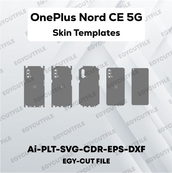 OnePlus Nord CE 5G Vector Skin Cut Files