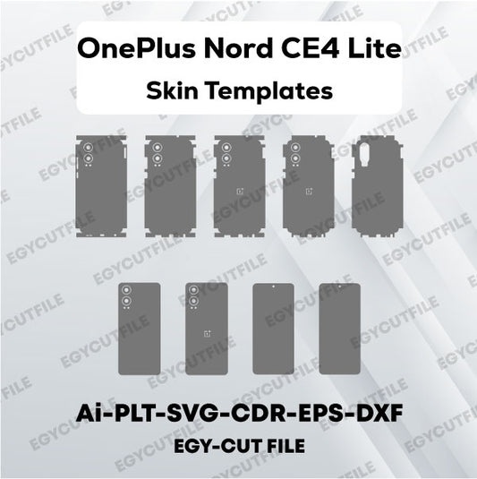 OnePlus Nord CE4 Lite Vector Skin Cut Files