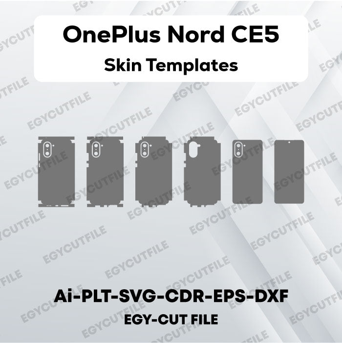 OnePlus Nord CE5 Vector Skin Cut Files