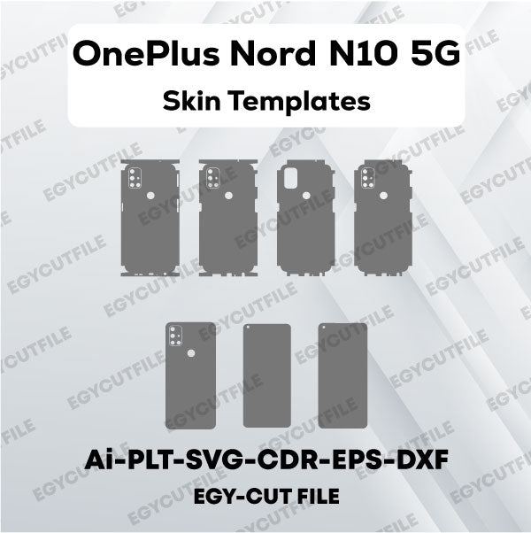 OnePlus Nord N10 5G Vector Skin Cut Files
