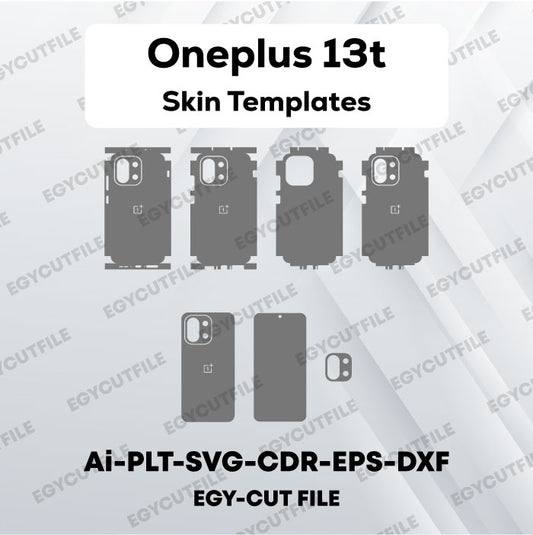 Oneplus 13t Vector Skin Cut Files