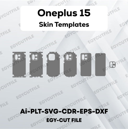 Oneplus 15 Vector Skin Cut Files