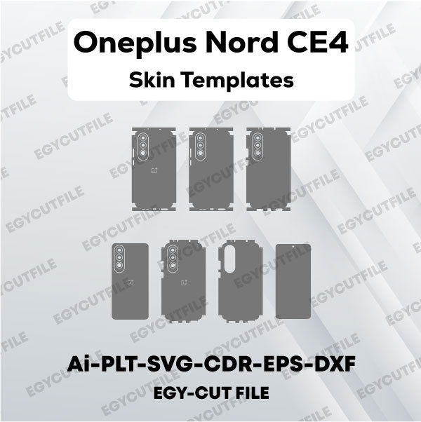 Oneplus Nord CE4 Vector Skin Cut Files