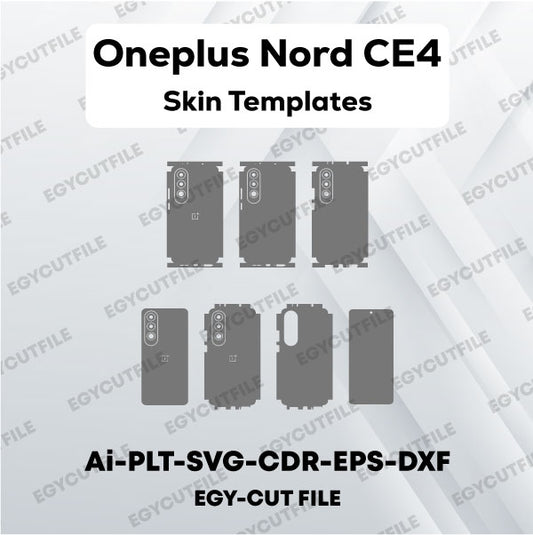 Oneplus Nord CE4 Vector Skin Cut Files