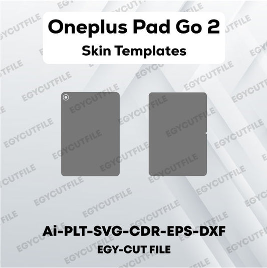 Oneplus Pad Go 2 Vector Skin Cut Files
