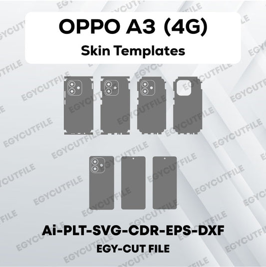 OPPO A3 4G Vector Skin Cut Files