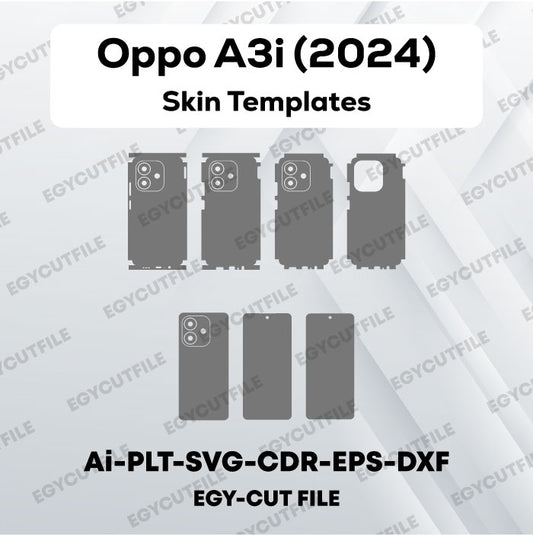 OPPO A3i Vector Skin Cut Files