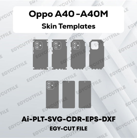 Oppo A40-A40M Vector Skin Cut Files
