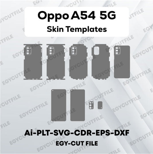 Oppo A54 5G Vector Skin Cut Files