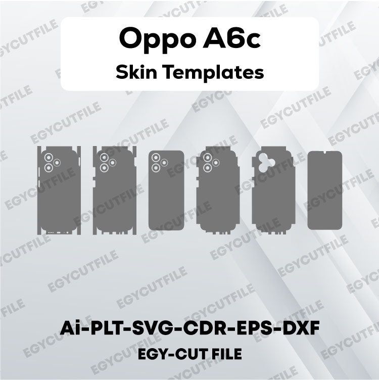Oppo A6c CPH2895 Vector Skin Cut Files