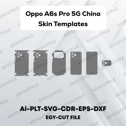Oppo A6s Pro 5G China Vector Skin Cut Files