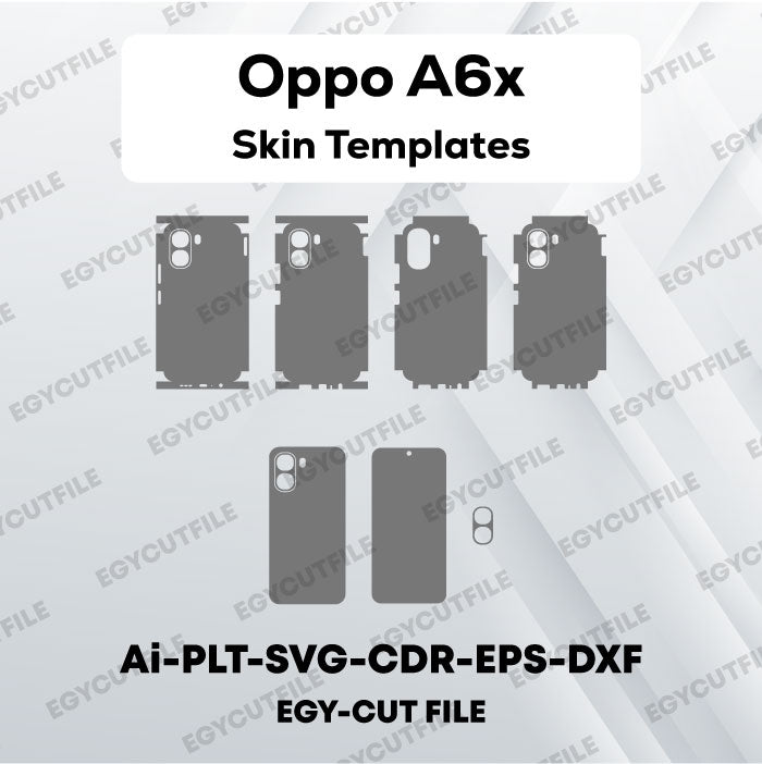 Oppo A6x Vector Skin Cut Files