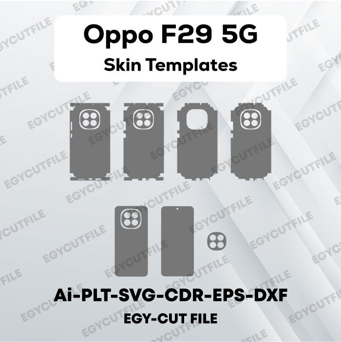 Oppo F29 5G Vector Skin Cut Files
