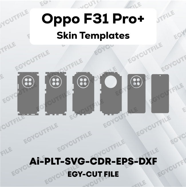Oppo F31 Pro+ Vector Skin Cut Files