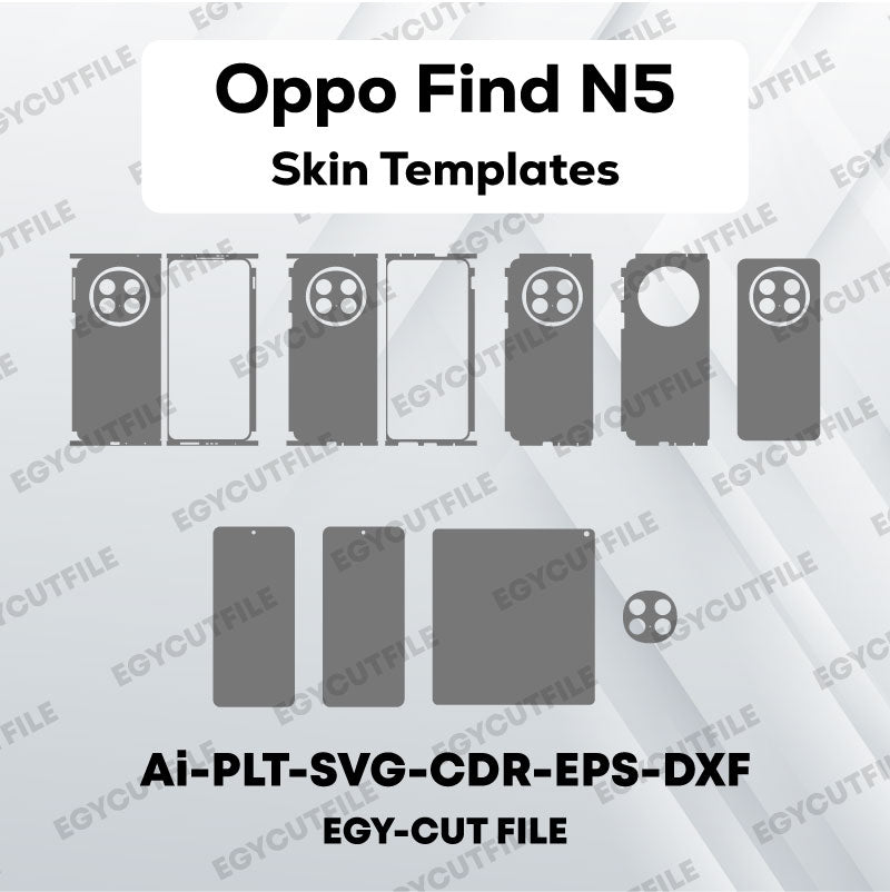 Oppo Find N5 Vector Skin Cut Files