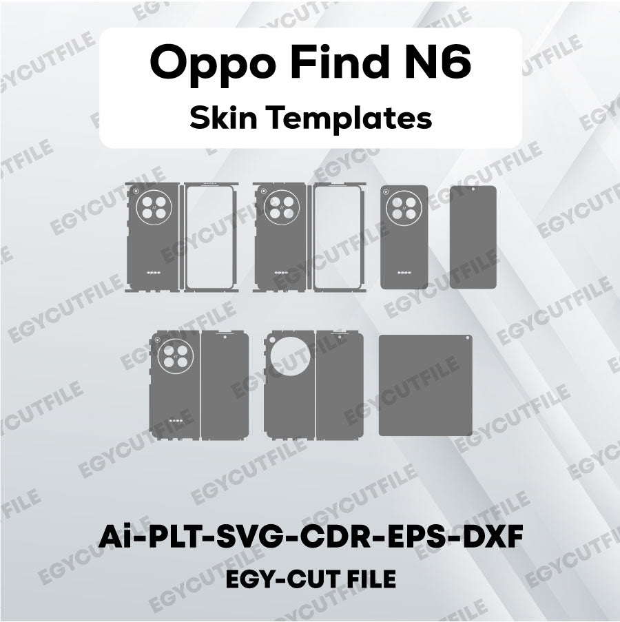 Oppo Find N6 Vector Skin Cut Files