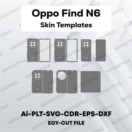 Oppo Find N6 Vector Skin Cut Files
