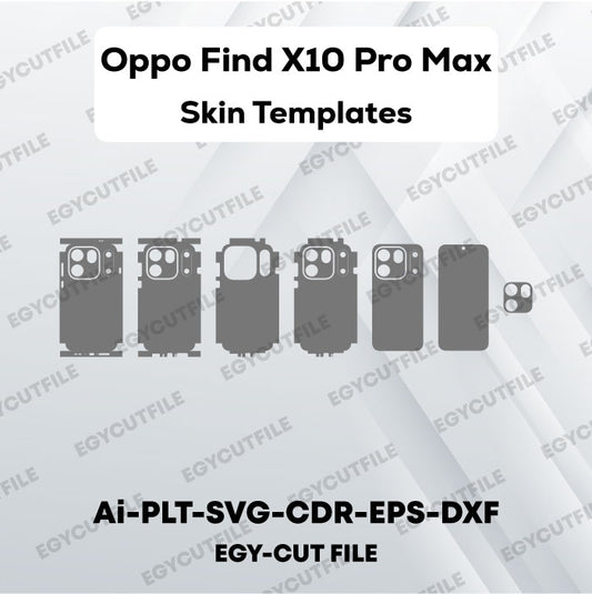Oppo Find X10 Pro Max Vector Skin Cut Files