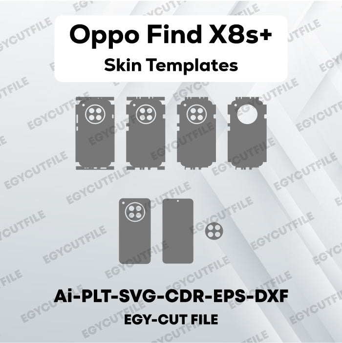 Oppo Find X8s+ Vector Skin Cut Files