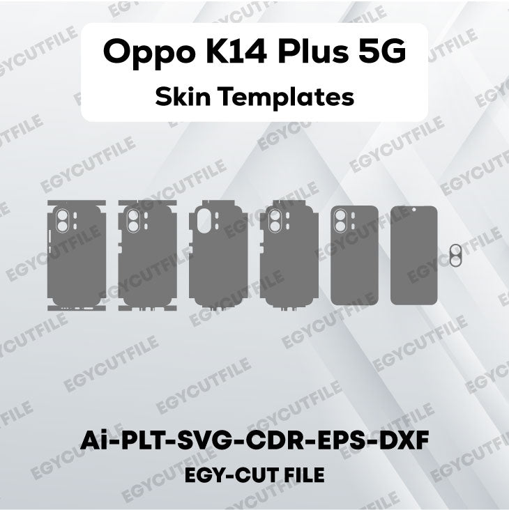 Oppo K14 Plus 5G Vector Skin Cut Files