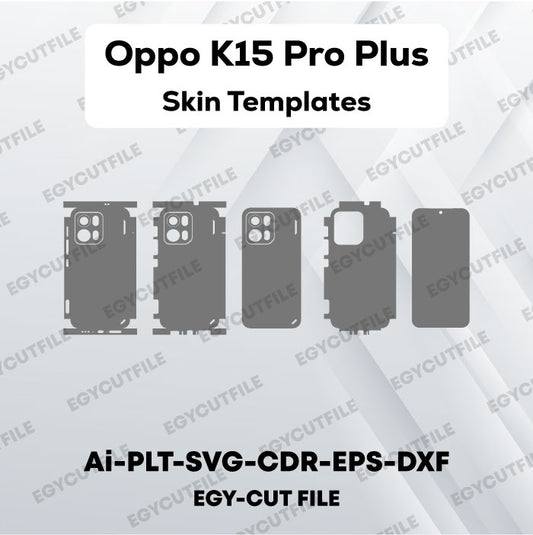 Oppo K15 Pro Plus Vector Skin Cut Files
