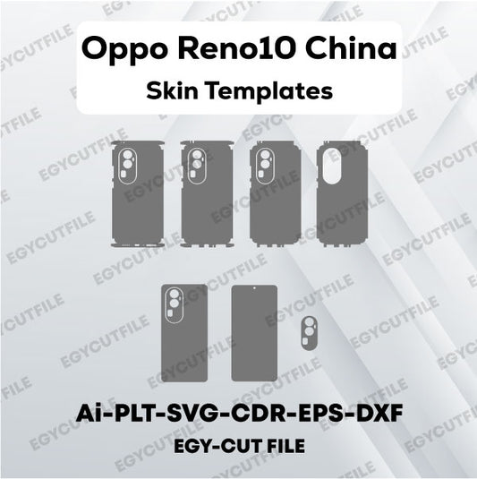 Oppo Reno10 China Vector Skin Cut Files