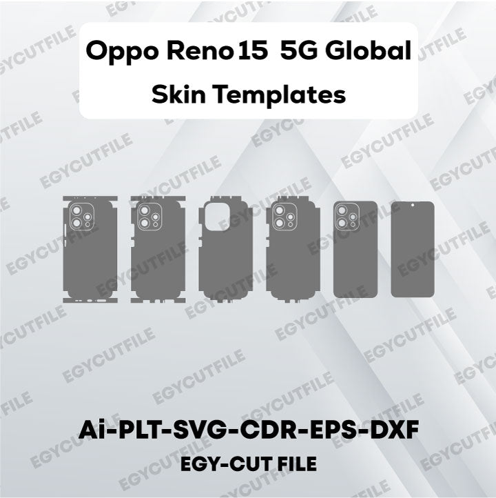 Oppo Reno15 5G Global Vector Skin Cut Files